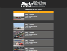 Tablet Screenshot of photomotiononline.com